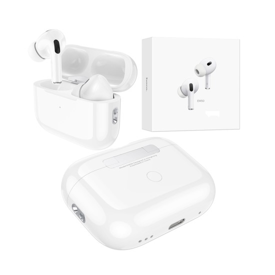 Hoco True Wireless Earbuds EW50 Bluetooth V5.3 White